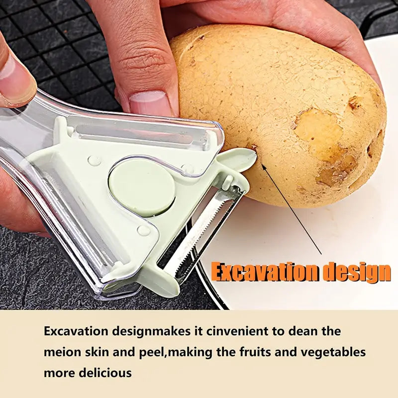 3-in-1 Swivel Vegetable Peeler