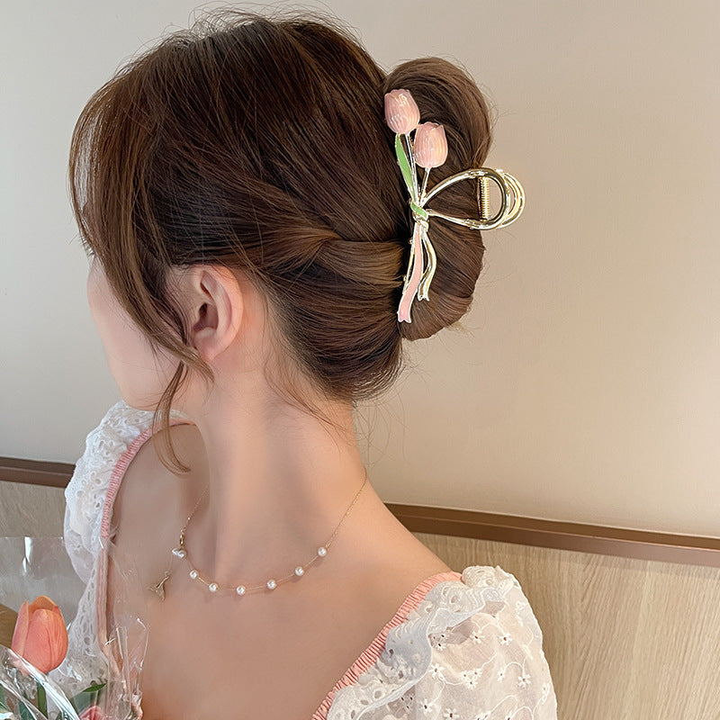 Tulip Metal Claw Clip