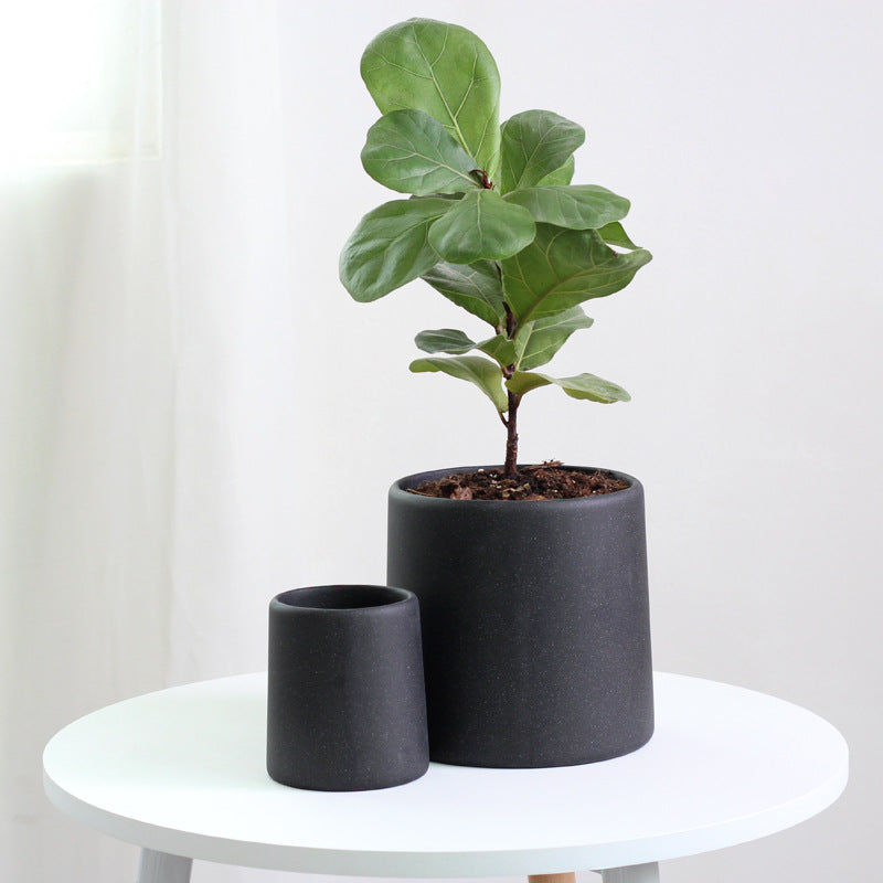 High-End Minimalist Concrete Indoor Plant Pot