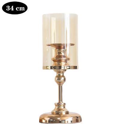 Metal Candlestick Holder