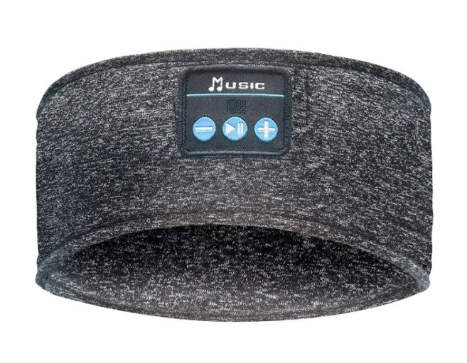 Bluetooth Sports Headband with Built-In Earphones