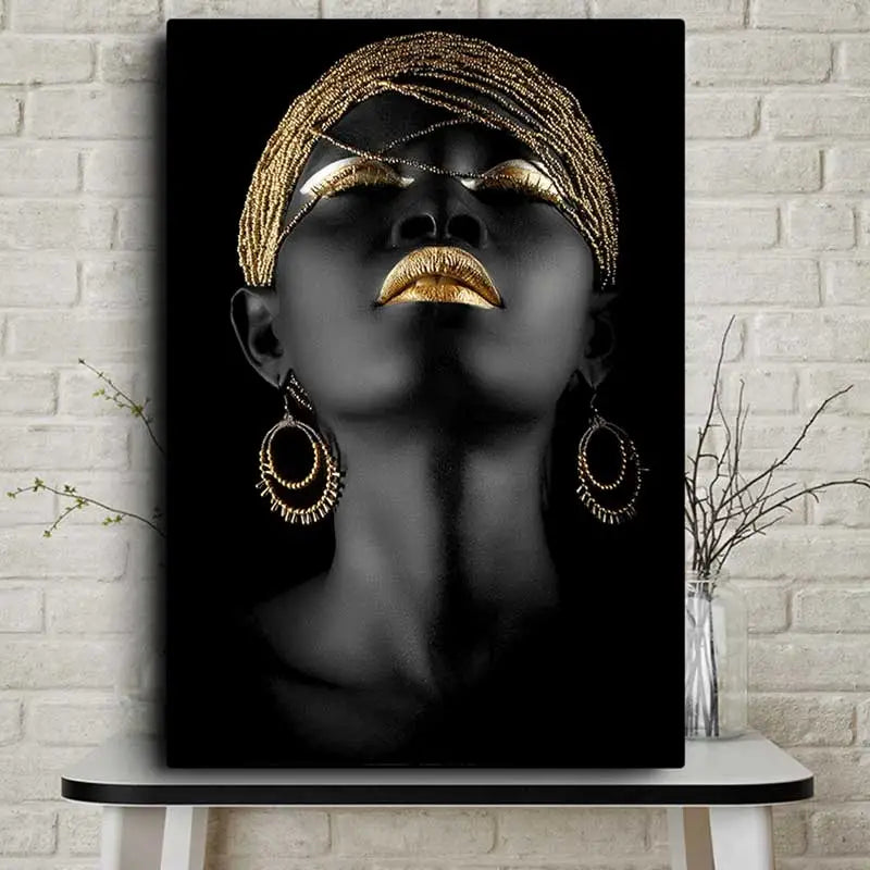 Black Art Canvas Poster