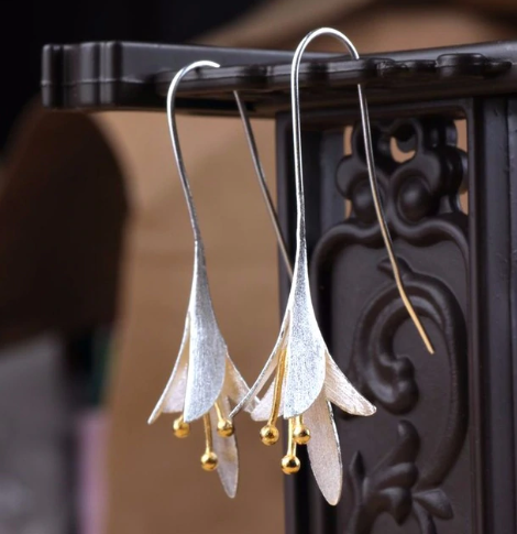 Bellflower Drop Earrings