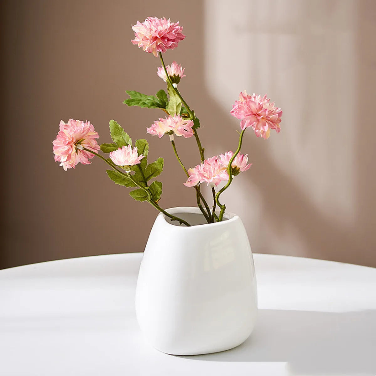 Nordic White Ceramic Vase