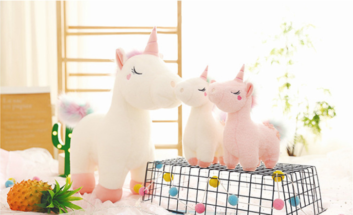 Rainbow Unicorn Plush Toy