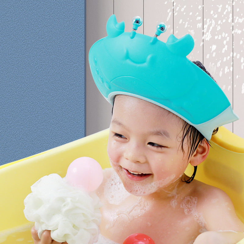 Kids Crab Shampoo Shower Cap