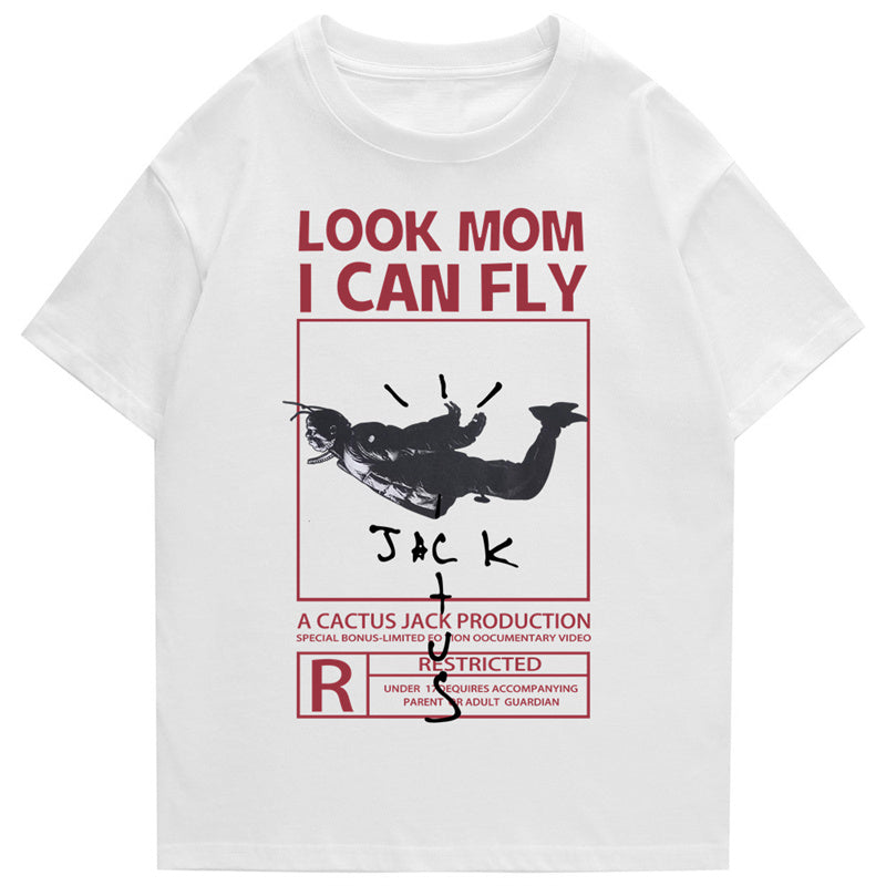 Hip Hop Casual Cotton T-Shirt for Men