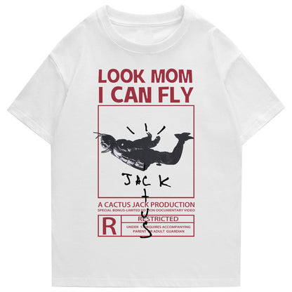 Hip Hop Casual Cotton T-Shirt for Men