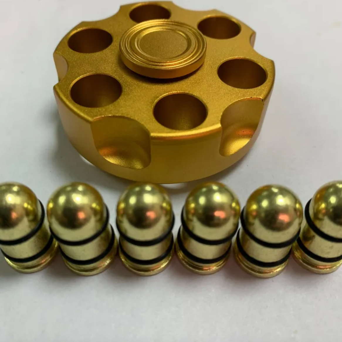 Brass Bullet Fidget Spinner