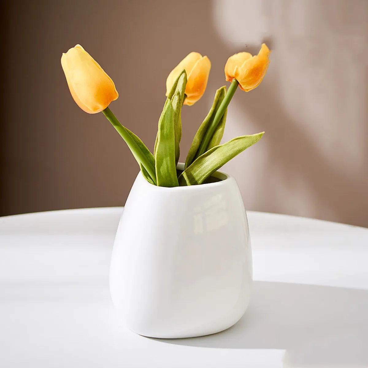 Nordic White Ceramic Vase