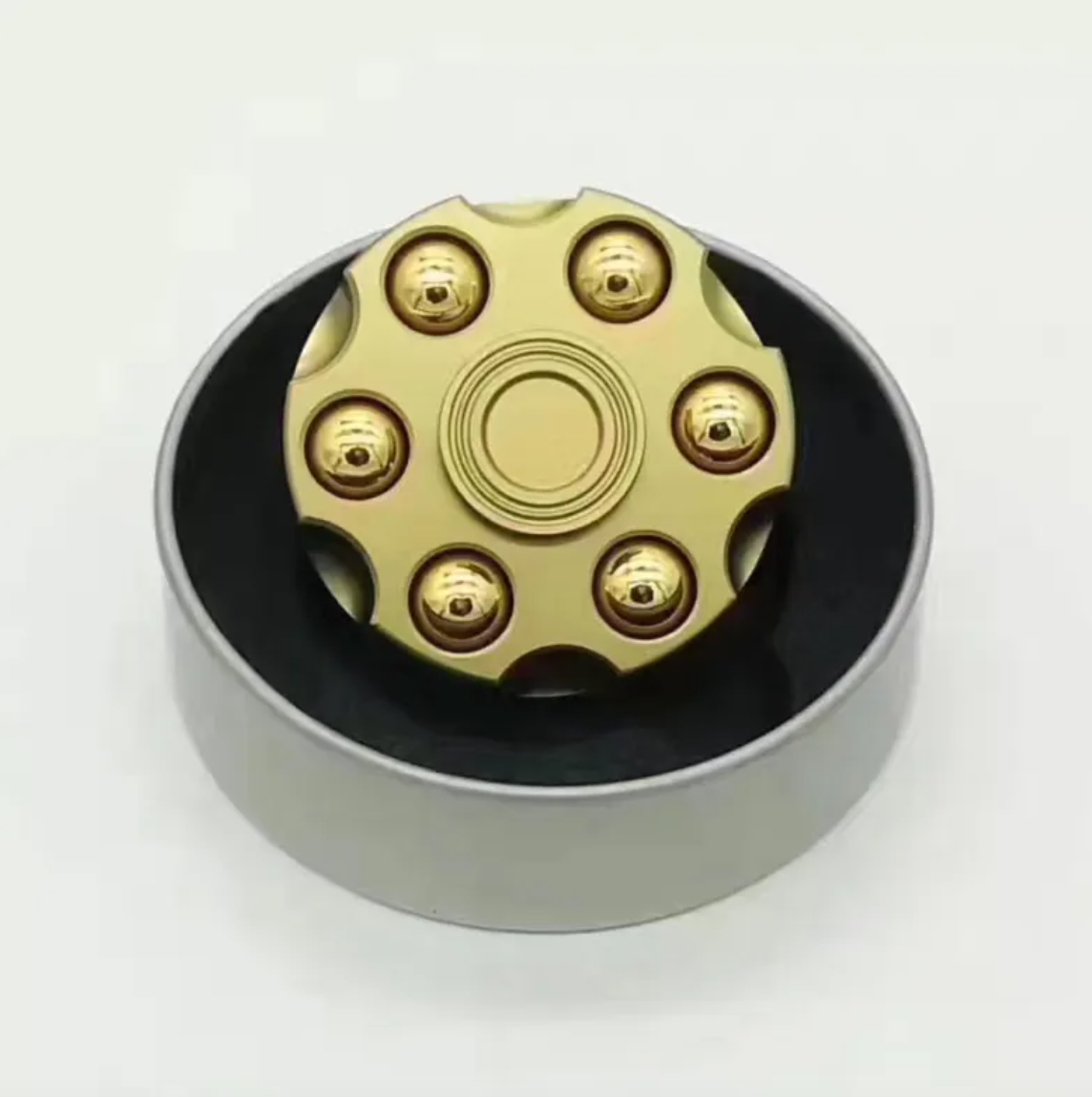 Brass Bullet Fidget Spinner