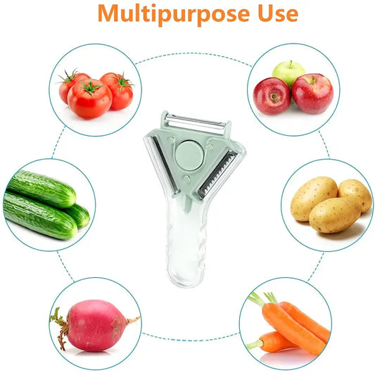 3-in-1 Swivel Vegetable Peeler