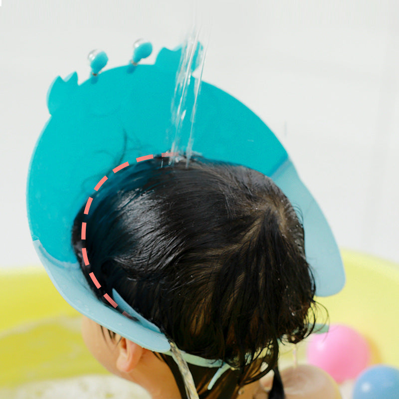 Kids Crab Shampoo Shower Cap