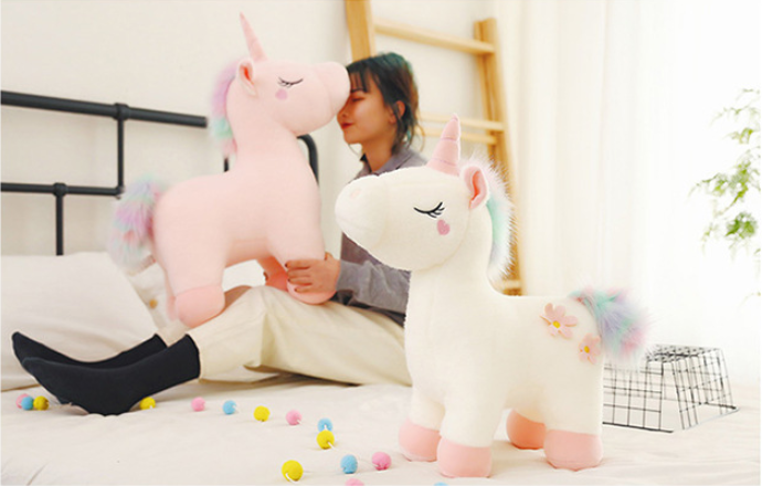 Rainbow Unicorn Plush Toy