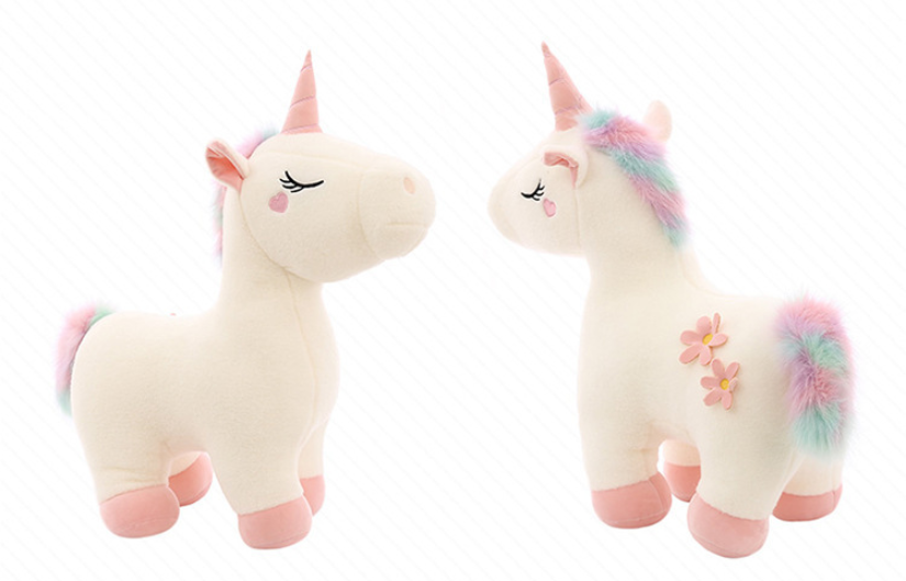 Rainbow Unicorn Plush Toy