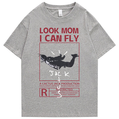 Hip Hop Casual Cotton T-Shirt for Men