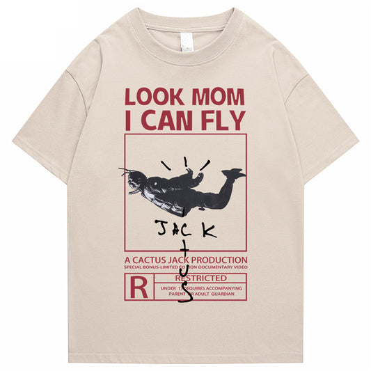 Hip Hop Casual Cotton T-Shirt for Men