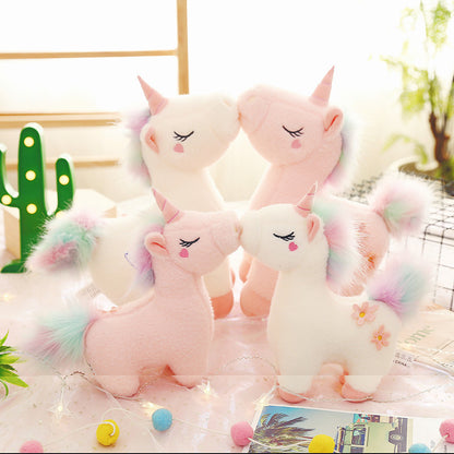 Rainbow Unicorn Plush Toy