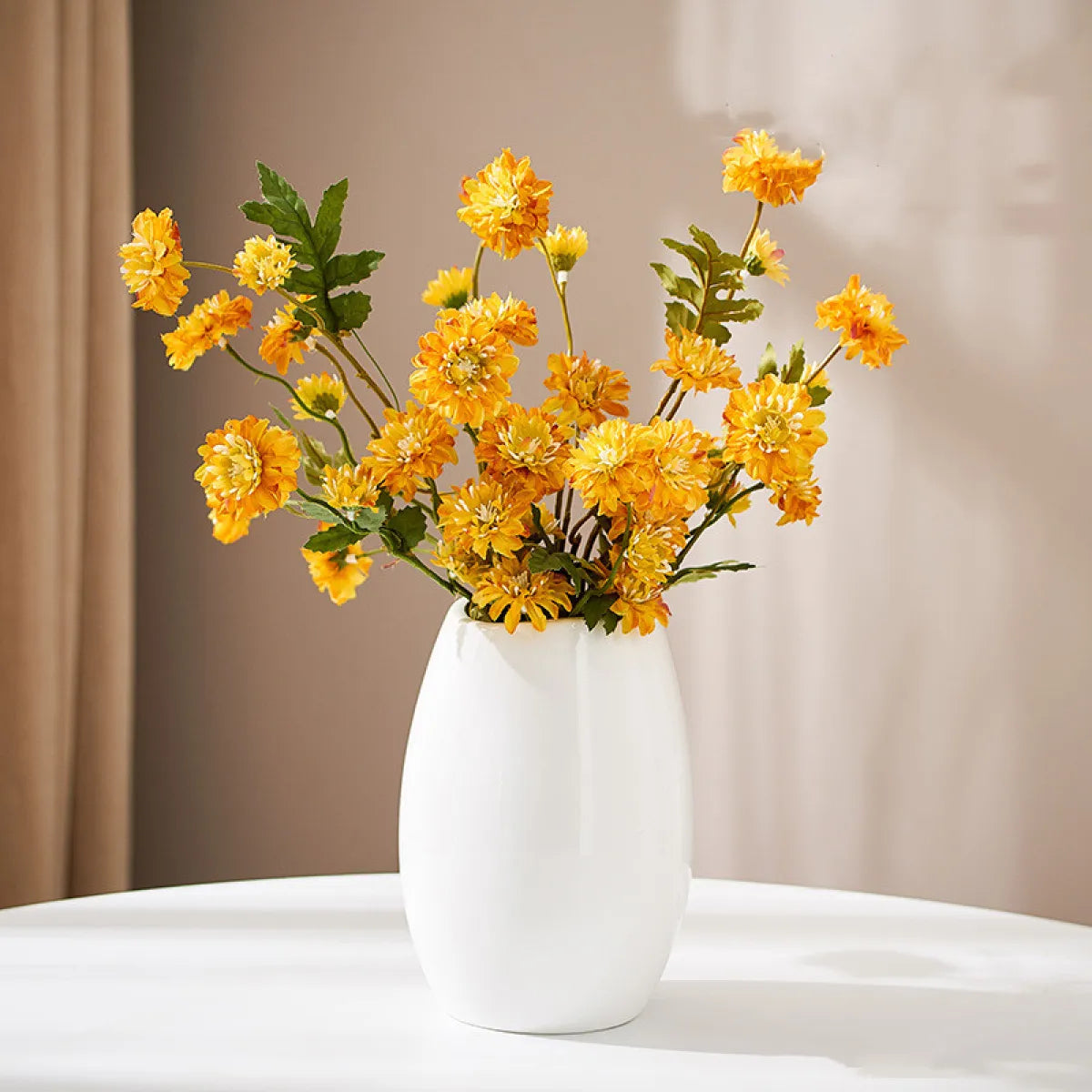 Nordic White Ceramic Vase