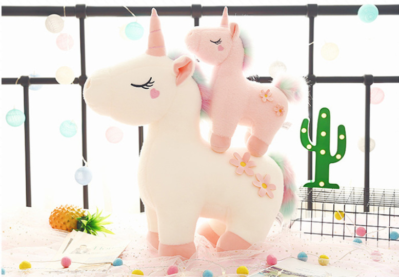 Rainbow Unicorn Plush Toy
