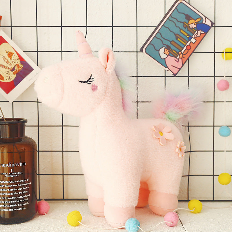 Rainbow Unicorn Plush Toy